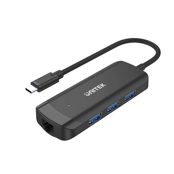 Unitek 4-in-1 USB3.1 Type-C Hub (3-Port USB3.0 + Gigabit Ethernet) - H1110A Unitek 4-in-1 USB3.1 Type-C Hub (3-Port USB3.0 + Gigabit Ethernet) - H1110A